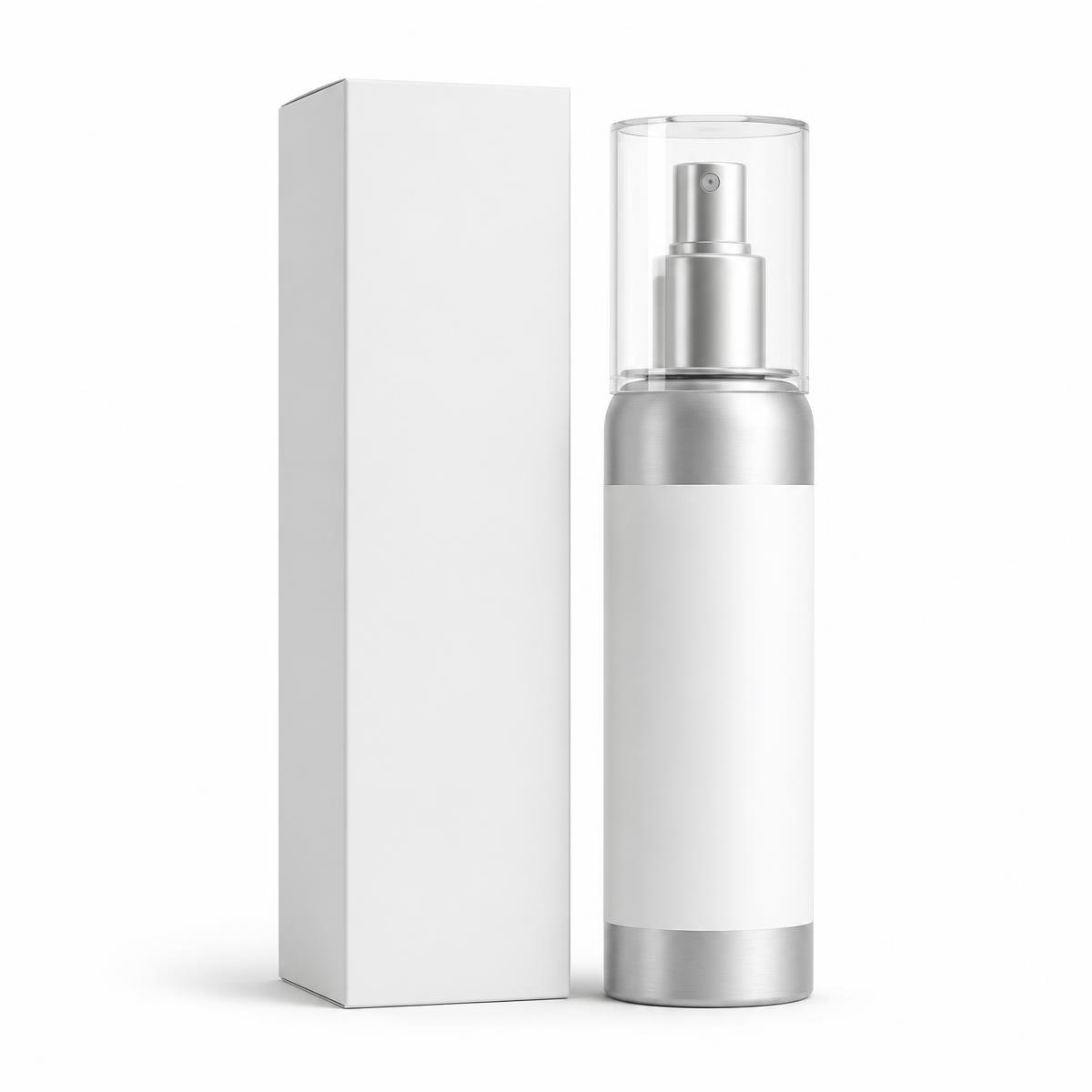 arvenruh. melatonin spray nr. 01 — weisse verpackung neben der aluminium sprühflasche